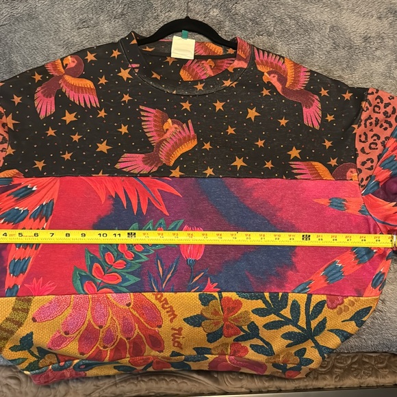 Farm Rio! Colorful Patterned Sweatshirt - Picture 5 of 7